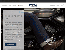 Tablet Screenshot of folta.co